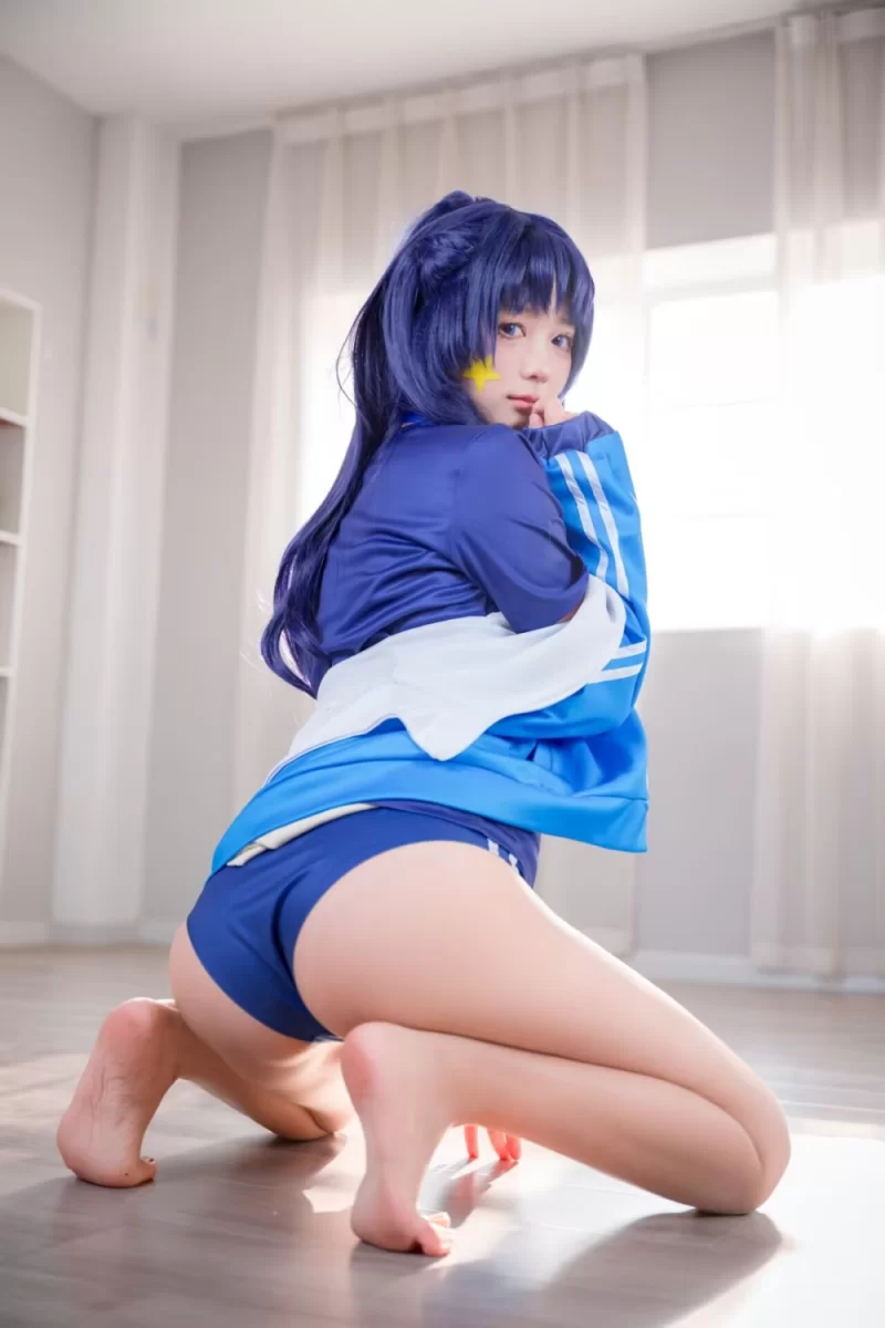 国产coser 喜欢爱理吗 - 蔚蓝档案 早濑优香体操服[75P-301M]【75P+301M】