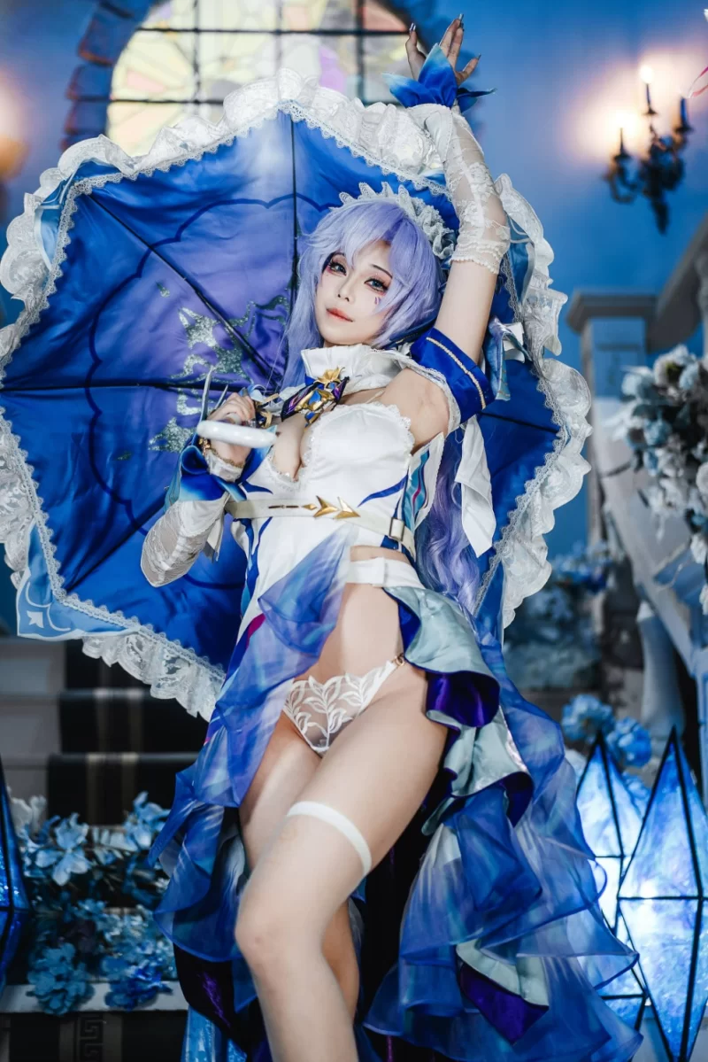 国产coser 蜜汁猫裘 鸣潮 坎特蕾拉【132p9v+3.5G】