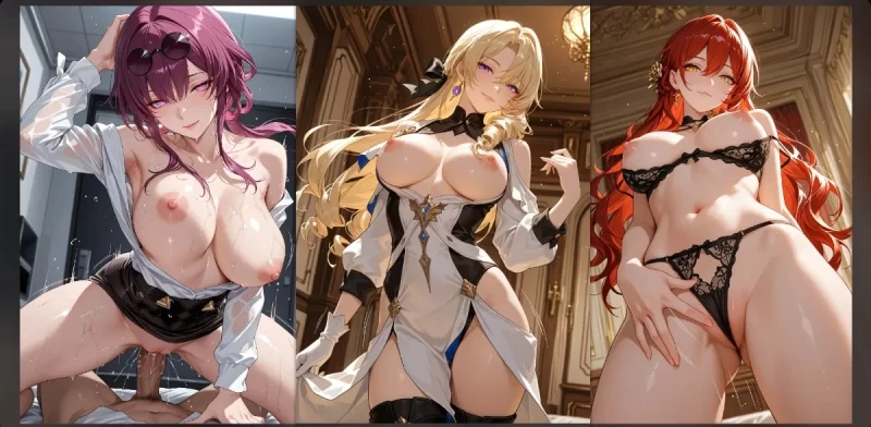 动漫 [AI-Generated]姬子&卡芙卡&可可利亚 [KALAAINSFW]【93p+164mb】