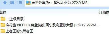 福利姬 麻花酱 NO.118 碧蓝航线 阿尔及利亚修女服【25P1V+272MB】