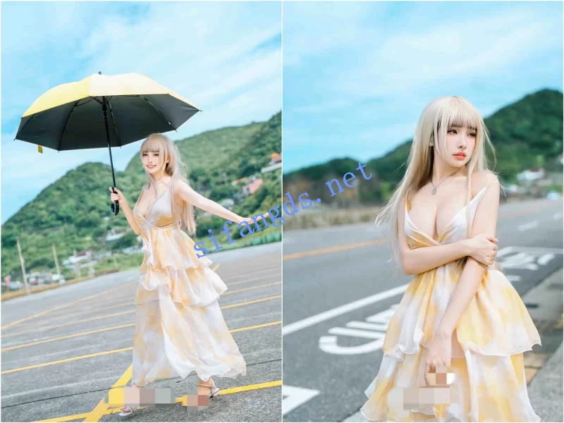 国产模特 慕慕Momo/毛毛喵⭐高颜值COS作品（随风飞舞）+被摄影师操【51P+3V+2.3G】