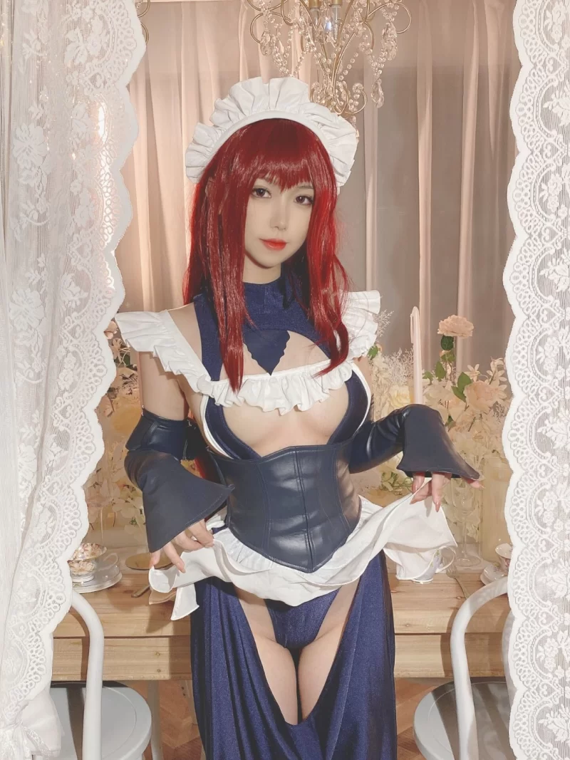 国产coser 一北亦北 斯卡哈同人女仆 [24P2V-115MB]【24P2V+115M】