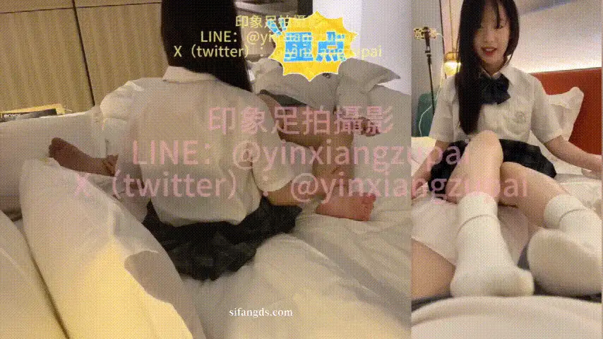 自拍 [印象足拍]新系列花絮视频 足控精品 好几个可爱妹子足交【4v+513M】