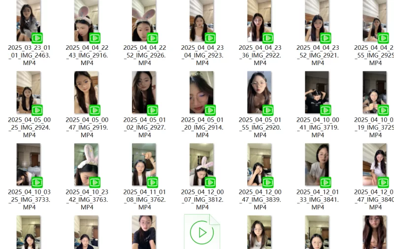 福利姬 网络爆红的宿舍黑衣眼镜妹”困困兔”合集5【60v+35.63g】