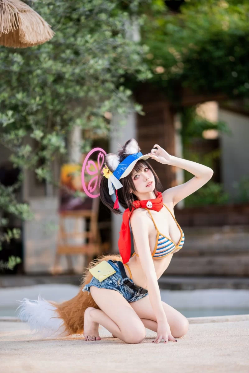 国产coser 九柒喵水忍忍 [18P 115.91 MB]【18P+115M】