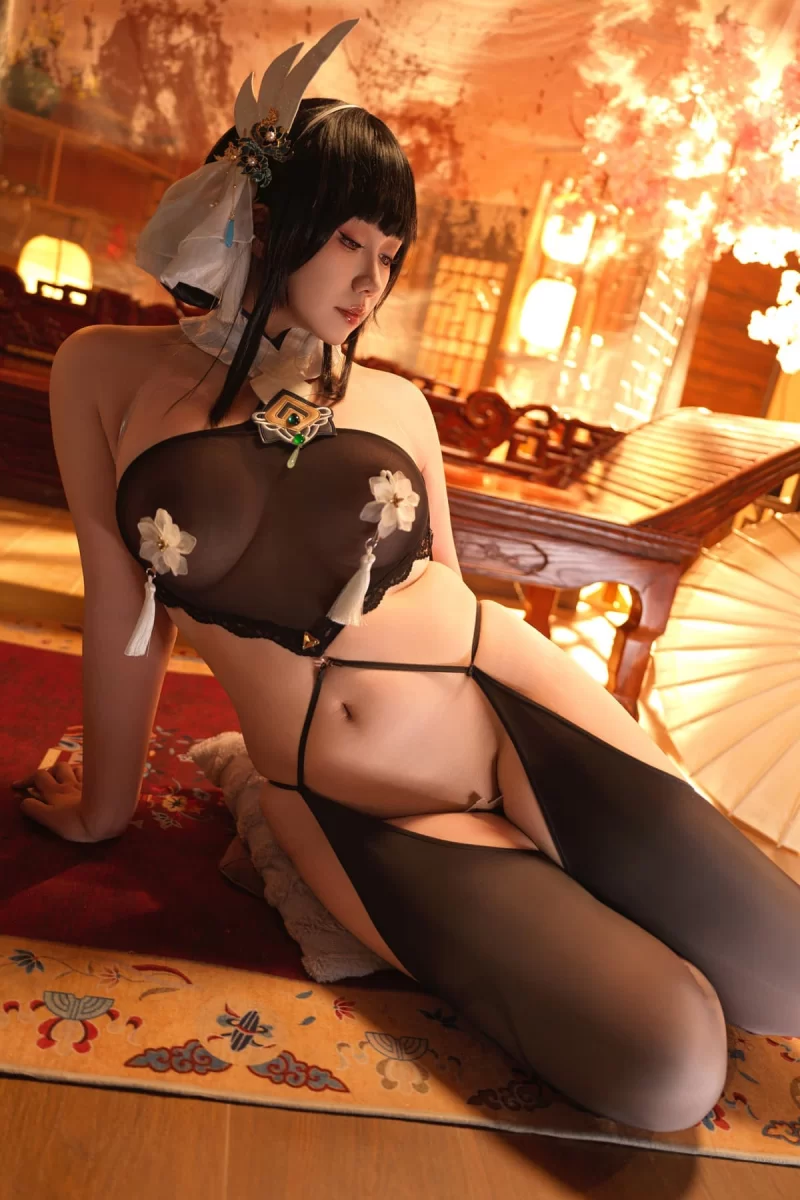 福利姬 麻花酱 NO.120 碧蓝航线 镇海【38P2V+494MB】