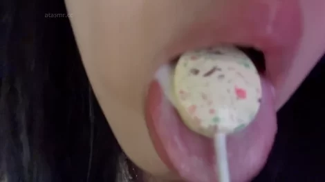 ASMR 小妮困困_酸奶_棒棒糖_奶糖拉丝【1v+440m】