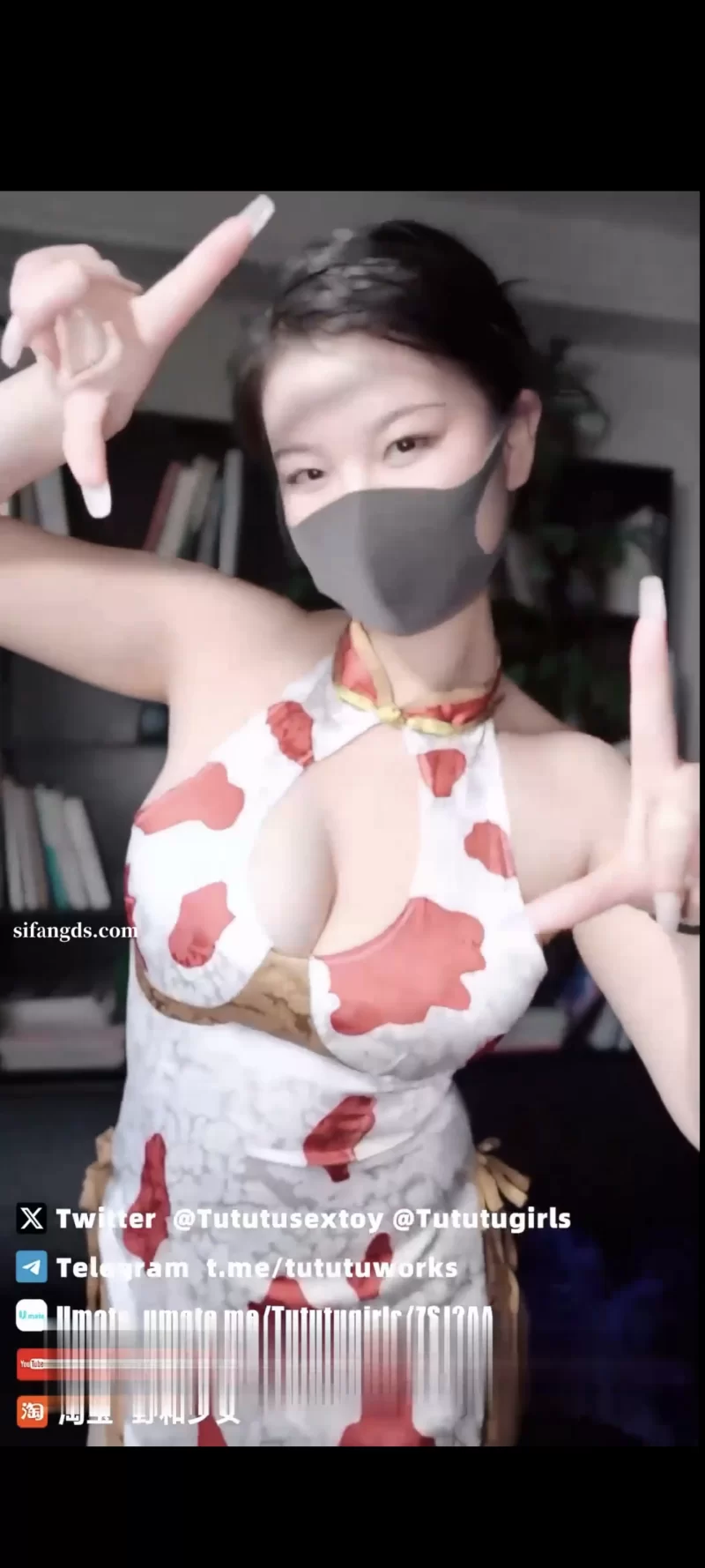 熟女少妇 『NINA妈妈』超顶级付费作品S2-D5 COS女帝DIY高潮淫叫喷水【1V+990M】