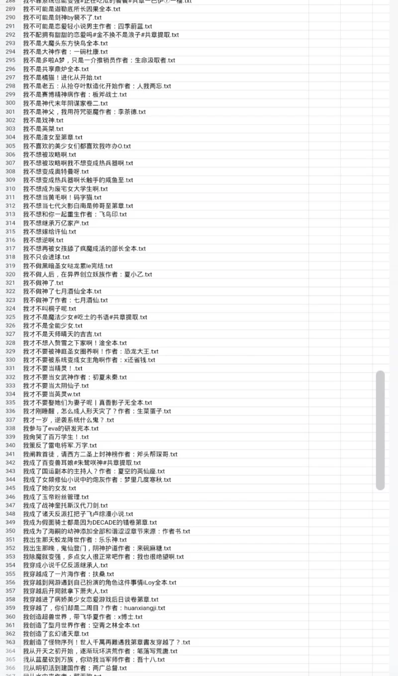 合集 7月22日500本小说合集【+500M】