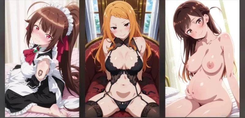 动漫 [AI-Generated]角色X6 [AIusagichan]【273p+561mb】