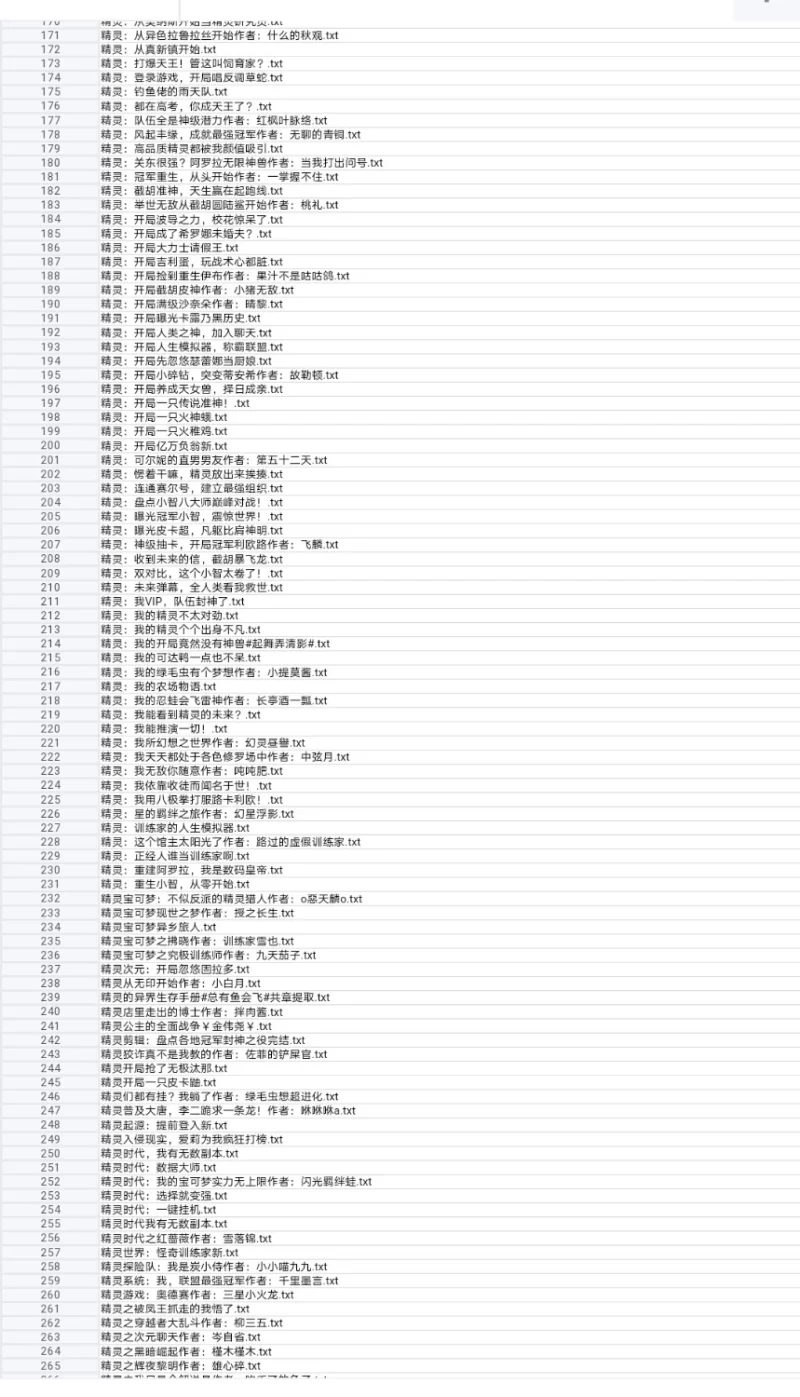 合集 7月11日500本小说合集【+400M】