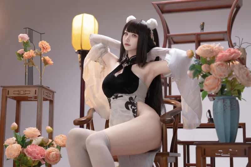 Cosplay 梓猫AzuNyan 舰长图碧蓝航线-彼得史特拉塞·艳书美玉【13P+63M】