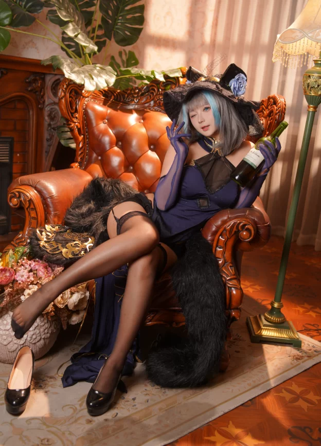 Cosplay 喜欢爱理吗_柴郡 旗袍 [36P]【36P+650m】