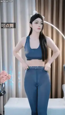 热舞 [畅聊 乔安]情趣透视瑜伽裤 手伸进衣内揉奶骚表情 热裤【8V+1.29G】