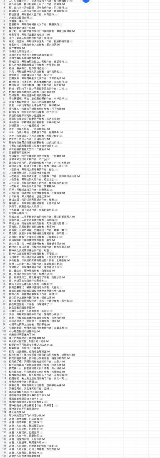 合集 7月26日500本小说合集【+500】