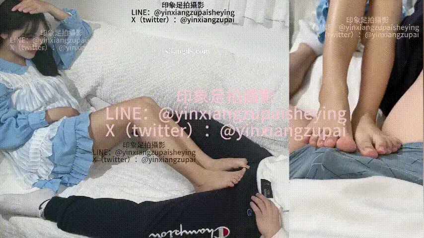自拍 [印象足拍]新系列花絮视频 足控精品 好几个可爱妹子足交【4v+513M】