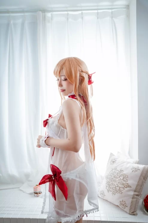 国产coser 切切celia - 亚丝娜内衣 19P-209M【19P+209M】