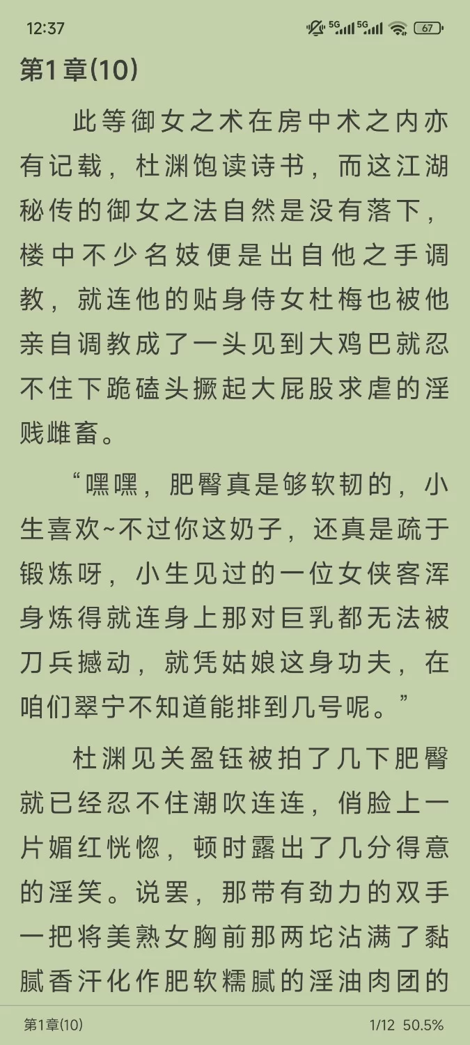 古典武侠玄幻 江湖淫仇录：破【+200kb】