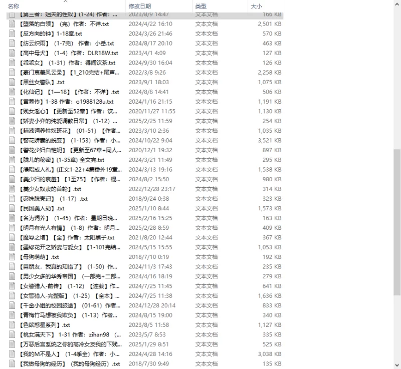 SM凌辱 SM经典小说自收集合集4【+124m】