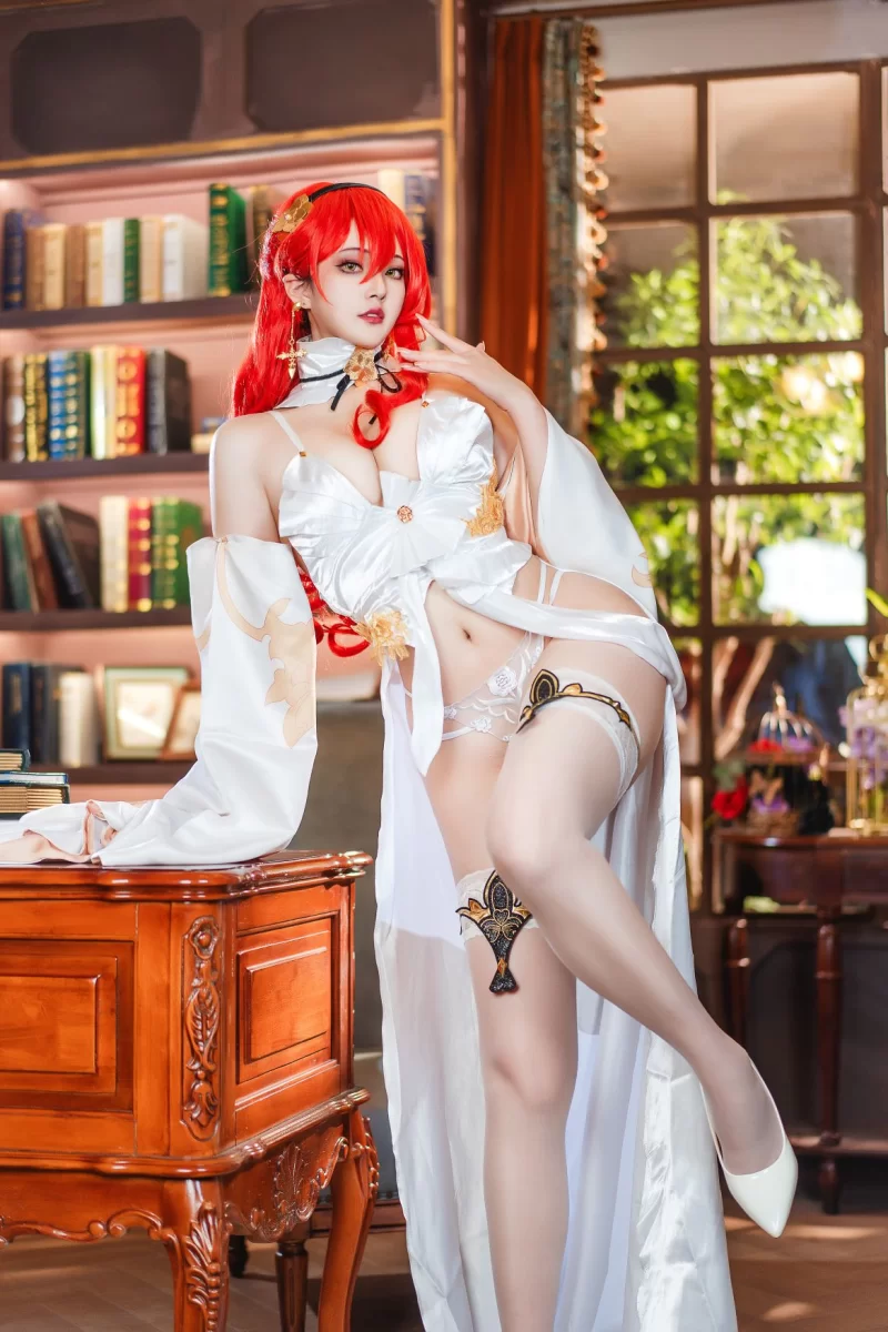 Cosplay Natsuko夏夏子 Vol.066 姬子同人礼服 [77P-529MB][百度网盘]【77P+529M】