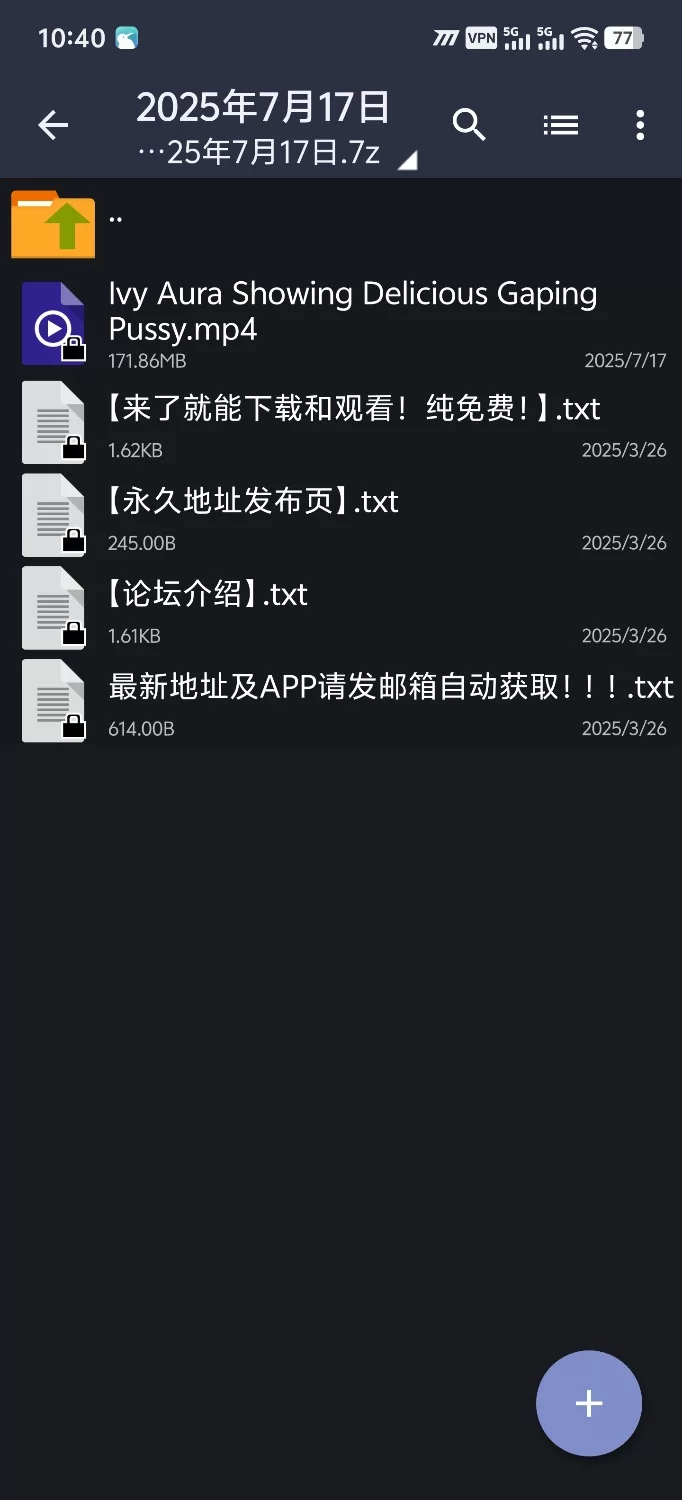 高颜值 Ivy Aura 黑丝扩张写真 ATG【1v+163MB】