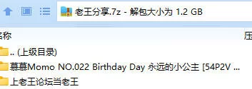 福利姬 慕慕Momo NO.022 Birthday Day 永远的小公主【54P2V+1.2GB】