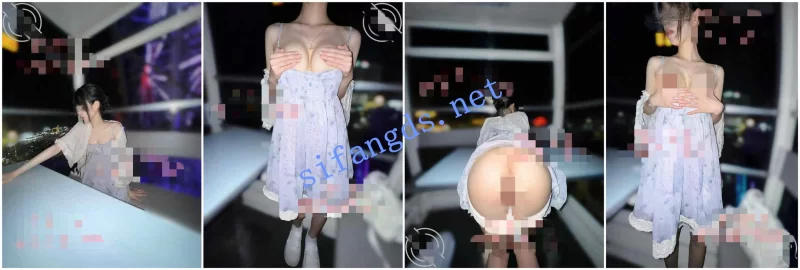 乱伦 ❤️兄妹乱伦❤️强上破处亲妹妹后续19-摩天轮上内射无毛B【1v+407m】