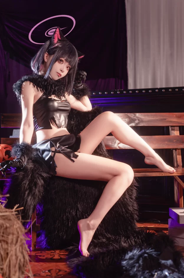 Cosplay 矢量鱼_和纱万圣节 [34P]【34P+650m】