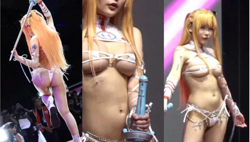 Cosplay 台湾成人漫展COS 超色气大尺度4K画质 完美视角1-3期合集【7V+17G】