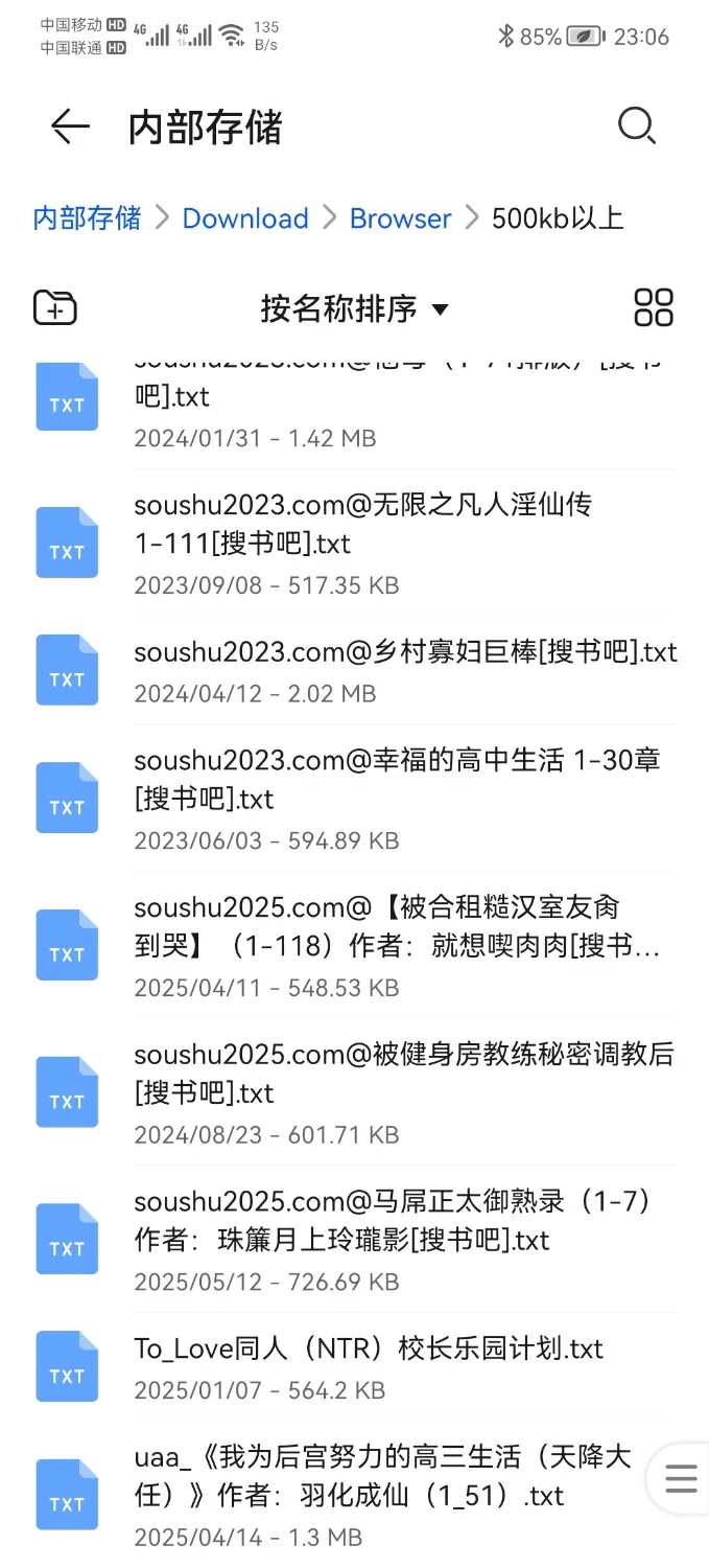 合集 小说合集，无绿，乱伦，无牛【+2GB】