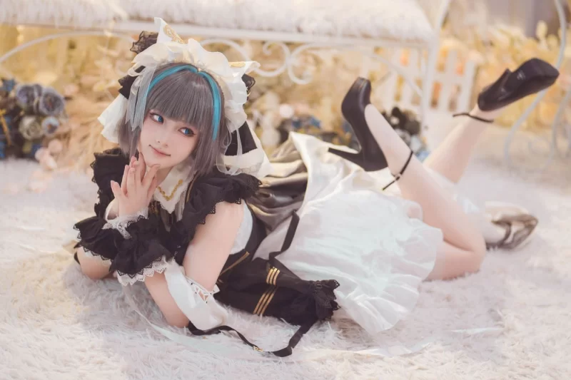 国产coser 屿鱼 碧蓝航线 柴郡 [54P 138MB]【54P+138M】