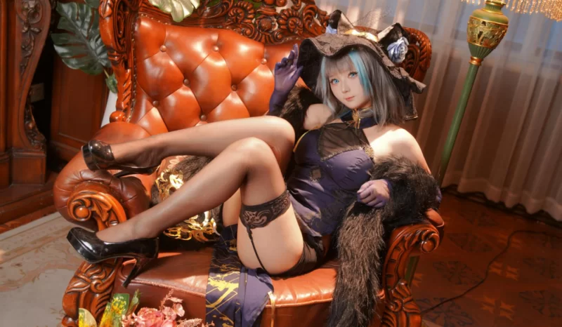 Cosplay 喜欢爱理吗_柴郡 旗袍 [36P]【36P+650m】
