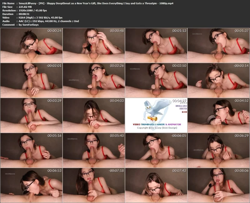 合集 P站博主合集-SmuziLilPussy-喉  口爆【81v+18.37G】