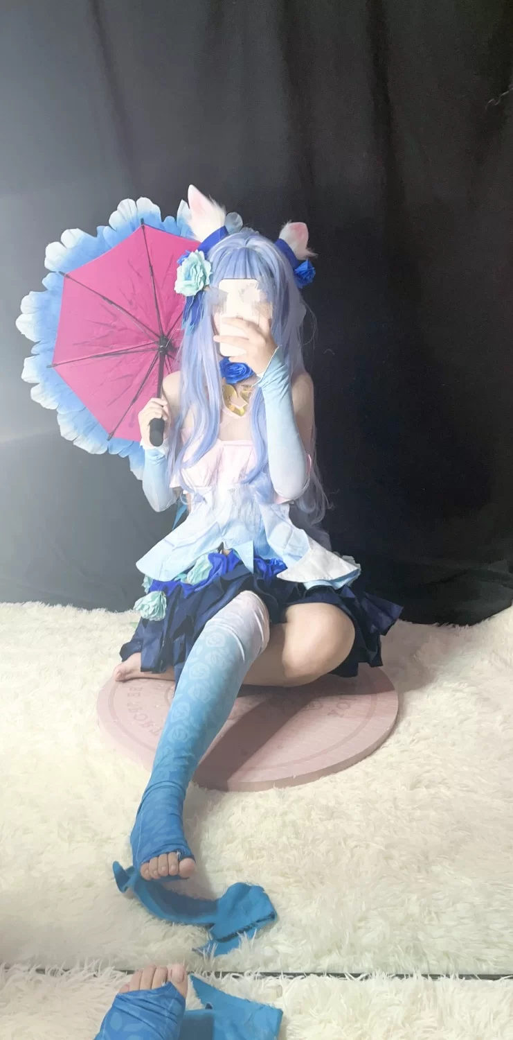 Cosplay 沐沐酱 公孙离花间舞cos【npnv+600】