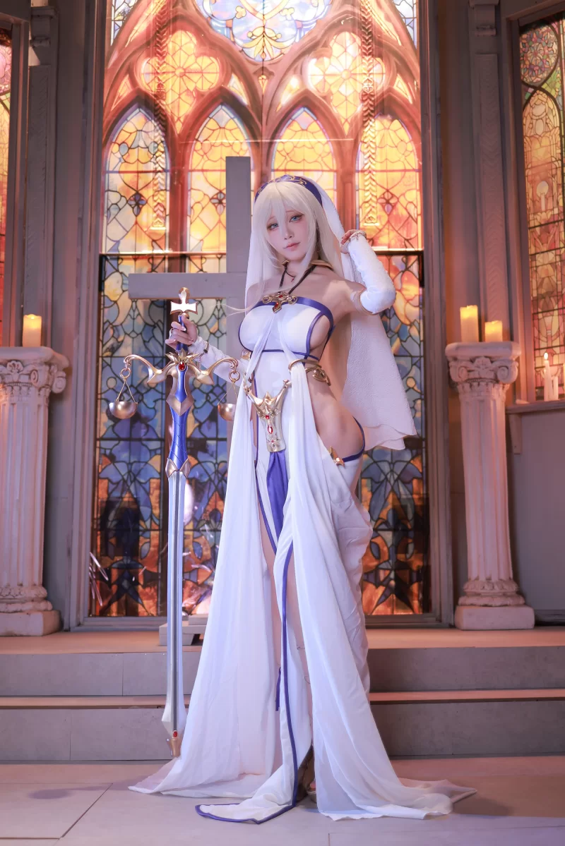 国产coser 水淼aqua | 剑之圣女[133P-106MB]【133M+106M】
