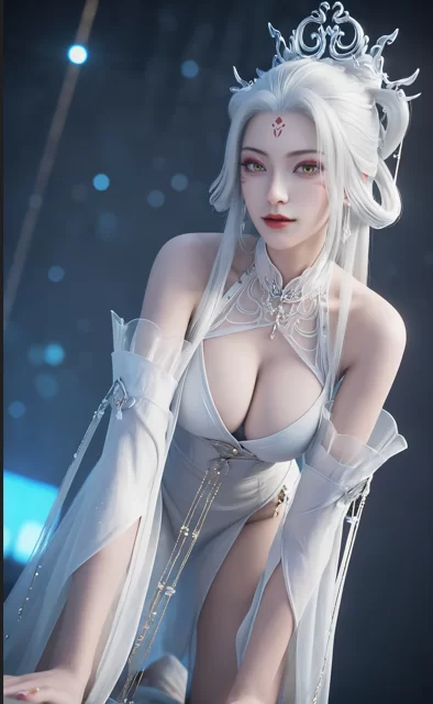 动漫 [图包]墨迹国漫女神诛仙-小白233p（4k荤素）【233p+556m】