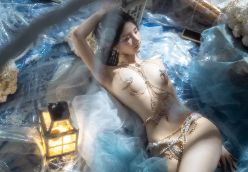 美腿/足控 橙子喵酱_人鱼 [35P+1V]【35P+1V+700m】