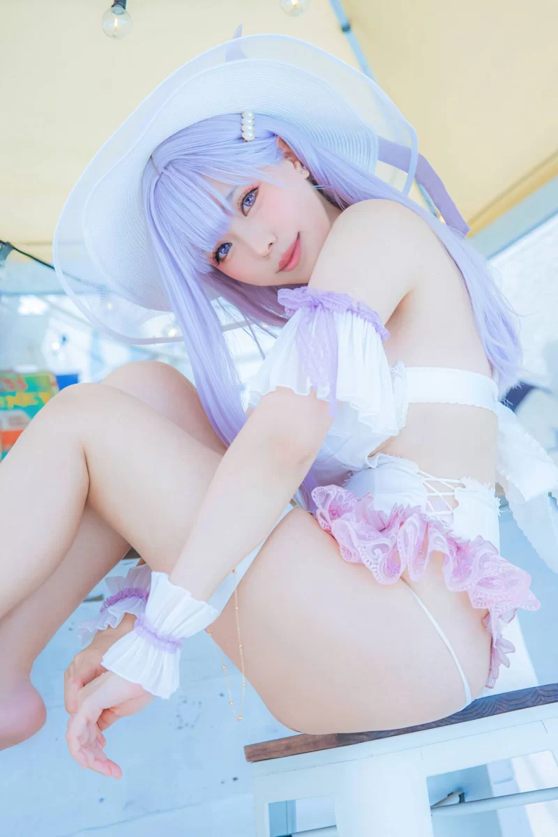 Cosplay ElyEE子 - 2025年05月订阅 Plymouth Swimsuit【28P+219M】