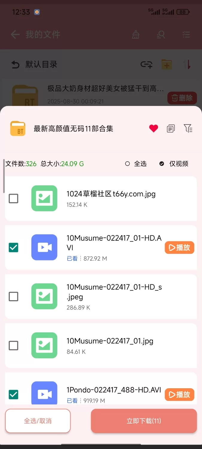 美女御姐 日本无码高颜值合集【11v+24.09g】