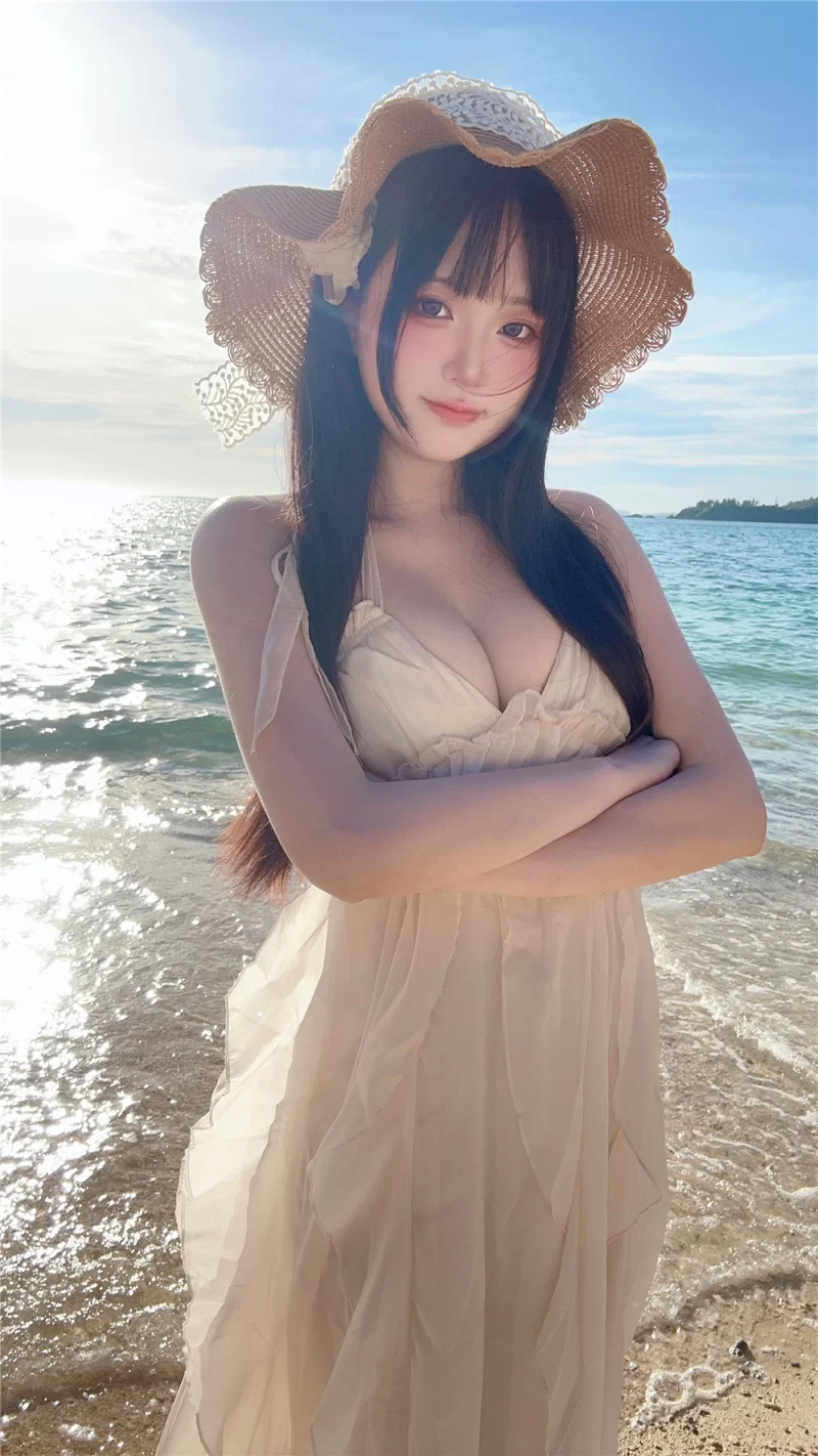唯美写真 Yuki亭 - 你的女友 沙滩裙【32p+219】