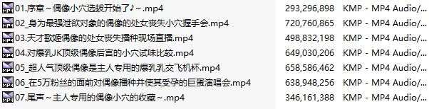 ASMR 催〇小穴收藏～绝对服从偶像飞机杯后宫～【1+446m】