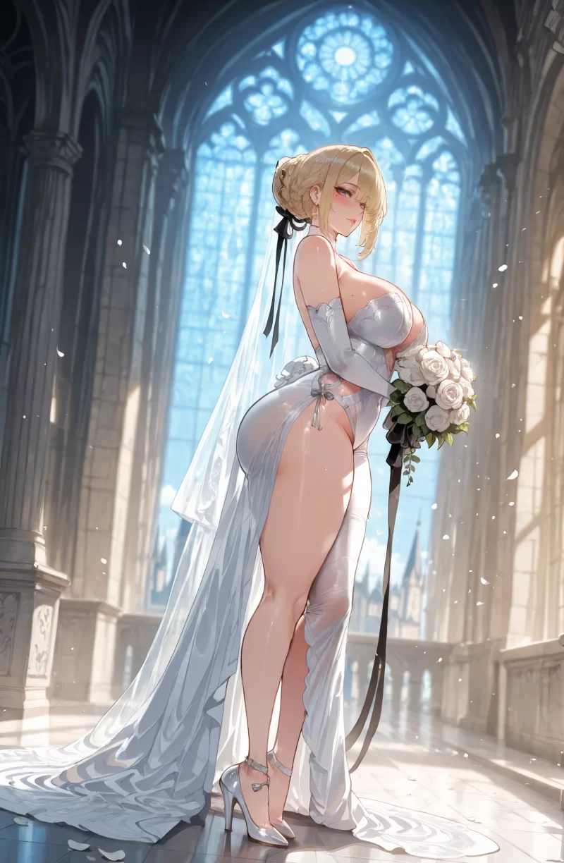 动漫 [AI图][Miyu]白色黄毛 Evelyn Chevalier Eternal Vow (Patreon)【258P+479MB】