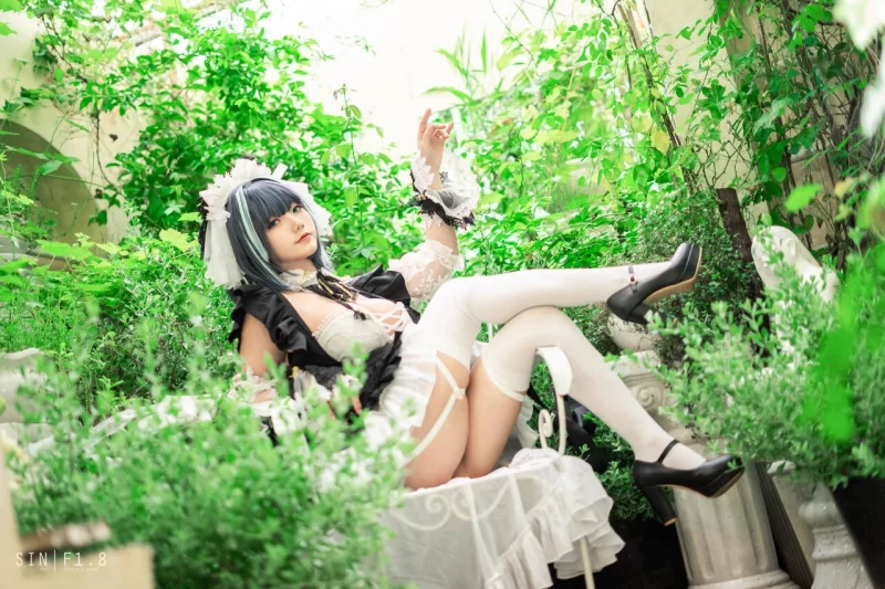 高颜值美女 Messie Huang - Cheshire Azur Lane【20P+75M】