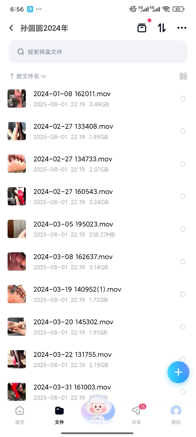 合集 孙园园2024年【91V+100G】