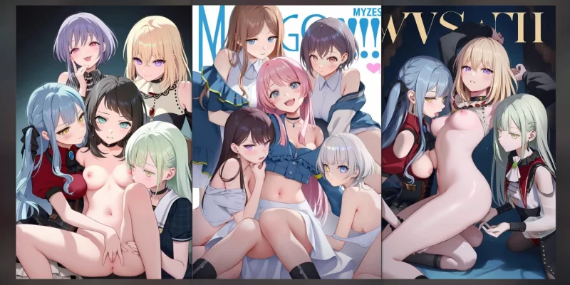 动漫 [AI-Generated]Ave Mujica&Mygo [ChiDanta]【318P+336M】