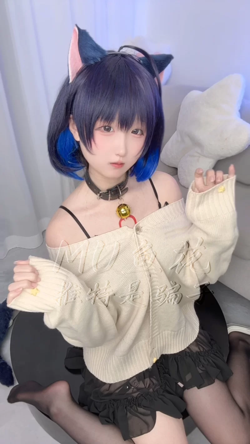 明星换脸 [MU鱼花出品]可爱风Coser-吃货麦麦w 颜射阿黑颜AI反差预览【12P+28.6M】
