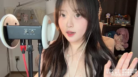 ASMR ASMR_椰椰拿铁_R_E_STUDIO_固定视角_轻语+口腔音【1v+560m】