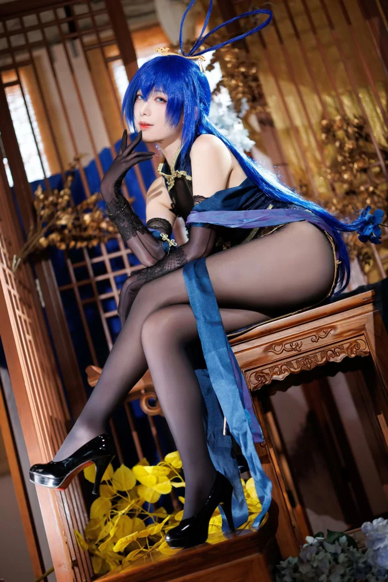 Cosplay 封疆疆v Vol.063 花园旗袍新泽西旗袍[43P-627M][百度网盘]【43P+627M】