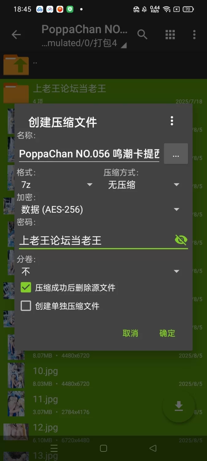 福利姬 PoppaChan NO.056 鸣潮卡提西亚芙露德莉斯双人【31P13V+619M】