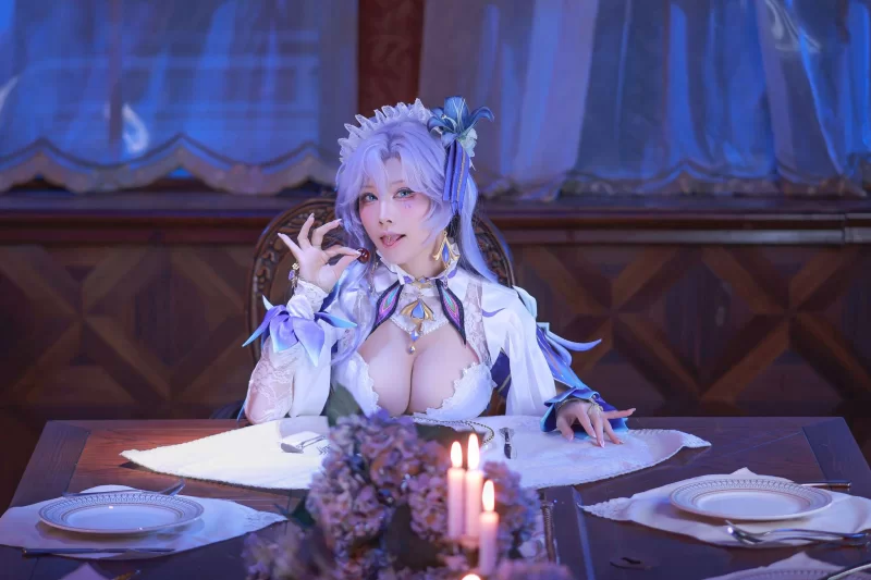 Cosplay 水淼Aqua Vol.231 鸣潮 坎特蕾拉 [98P-183M][百度网盘]【98P+183M】